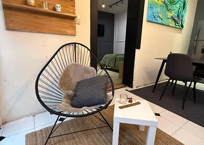 Quiet Facing Parque Espana In Condesa Apartment *