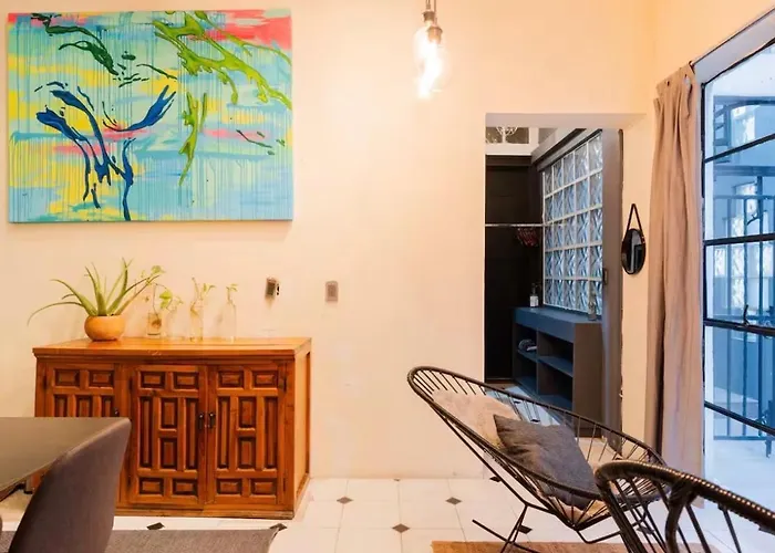 Apartment Quiet Facing Parque Espana In Condesa *